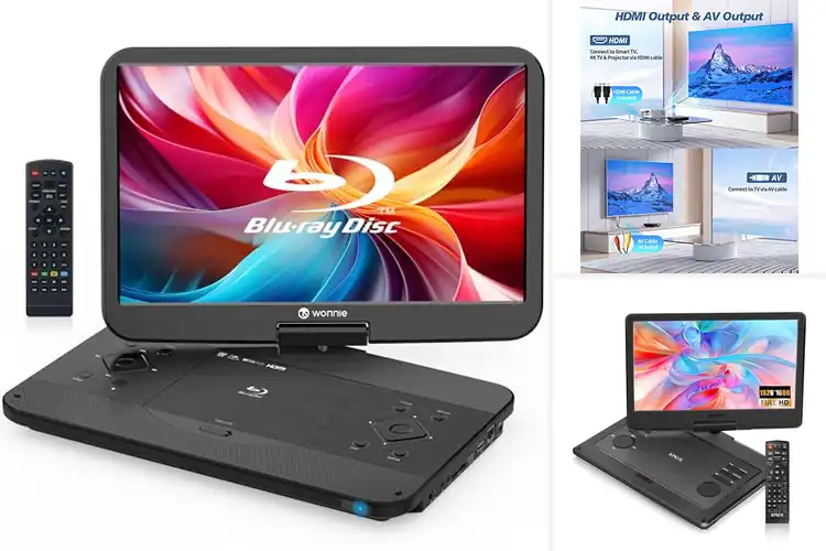 Detailed view of Best 1080P Portable DVD Players