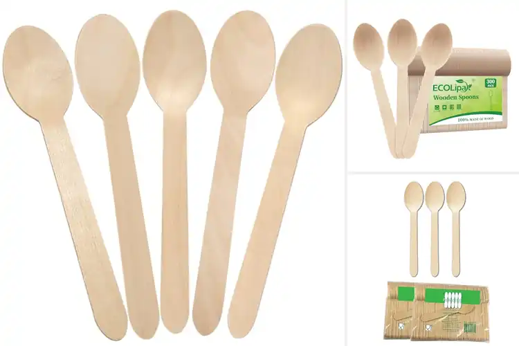 Detailed view of Best Birchwood Spoons