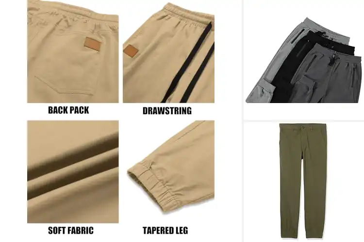 Detailed view of Best Casual Joggers: All-Day Comfort & Style