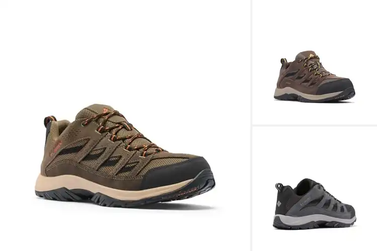 Detailed view of Best Columbia Crestwood Hiking Shoes