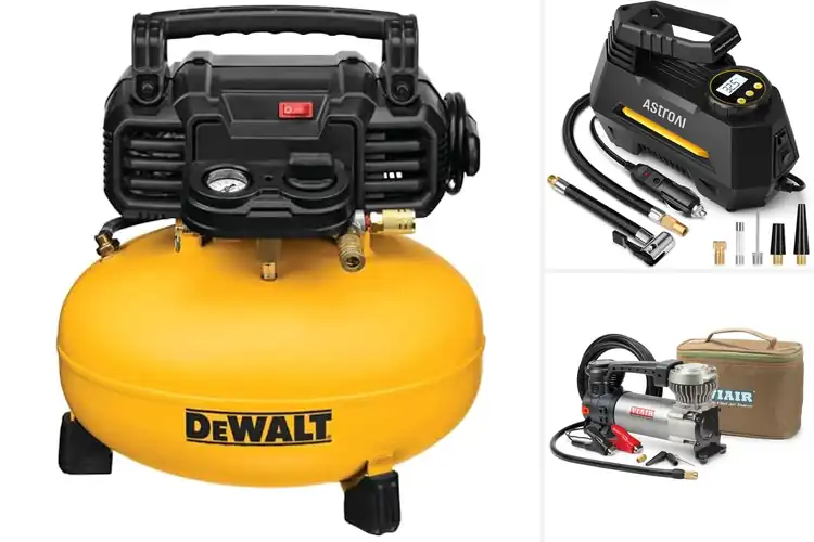 Detailed view of Best Corded Electric Air Compressors