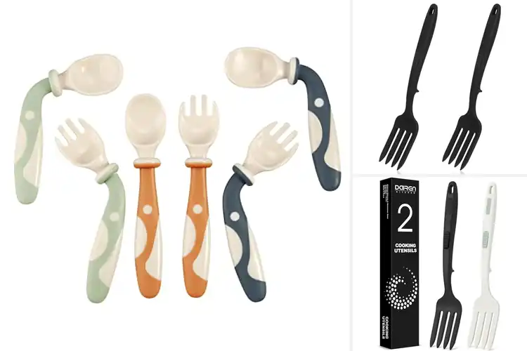 Detailed view of Best Flexible Forks: Heat‑Resistant, Nonstick Picks
