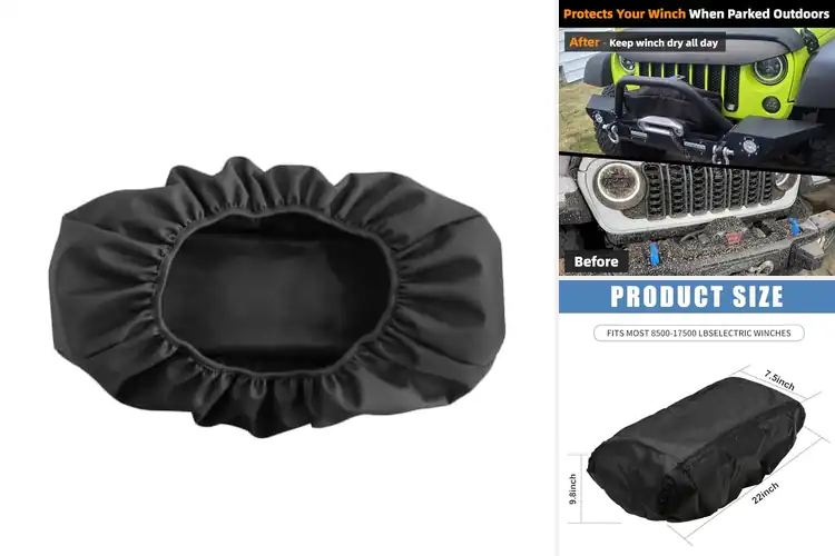 Detailed view of Best Heavy Duty Winch Covers