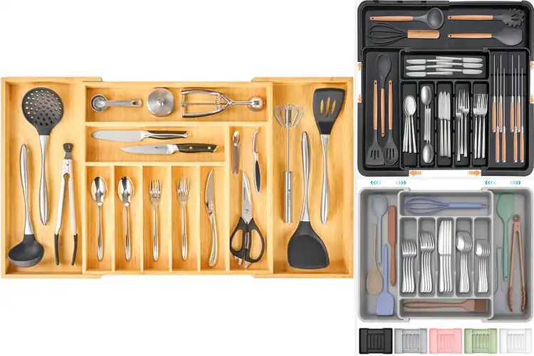 Detailed view of Best Large Capacity Utensil Organizers