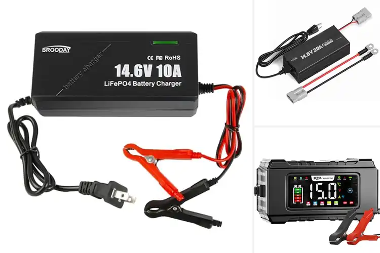 Detailed view of Best LifePO4 Battery Chargers: Fast, Reliable Power