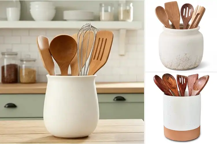 Detailed view of Best Modern Aesthetic Utensil Holders