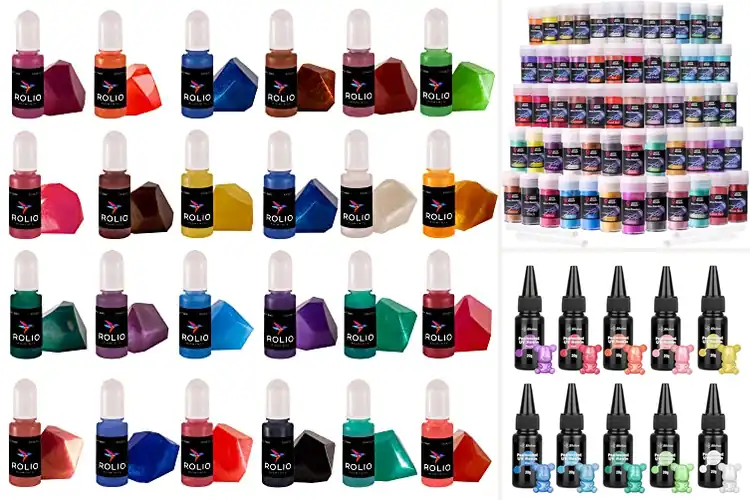 Detailed view of Best Pearlescent Pigments For UV Resins