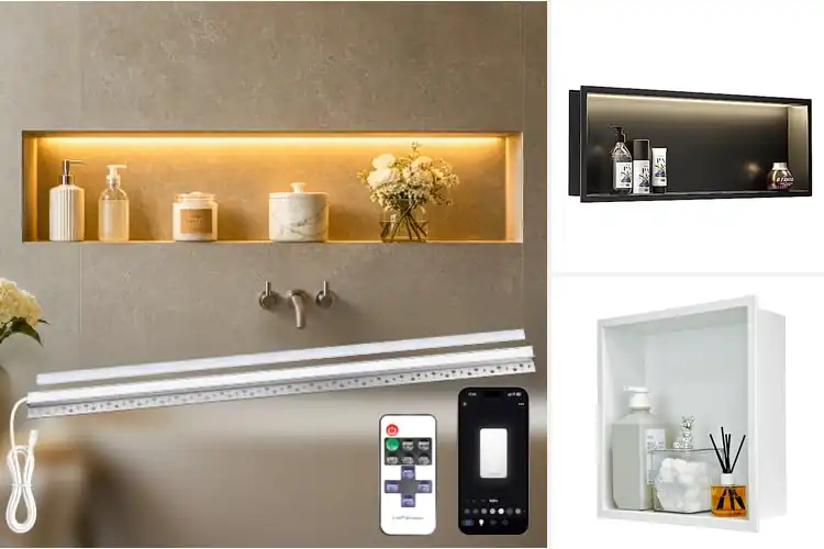 Detailed view of Best Recessed Shower Kits
