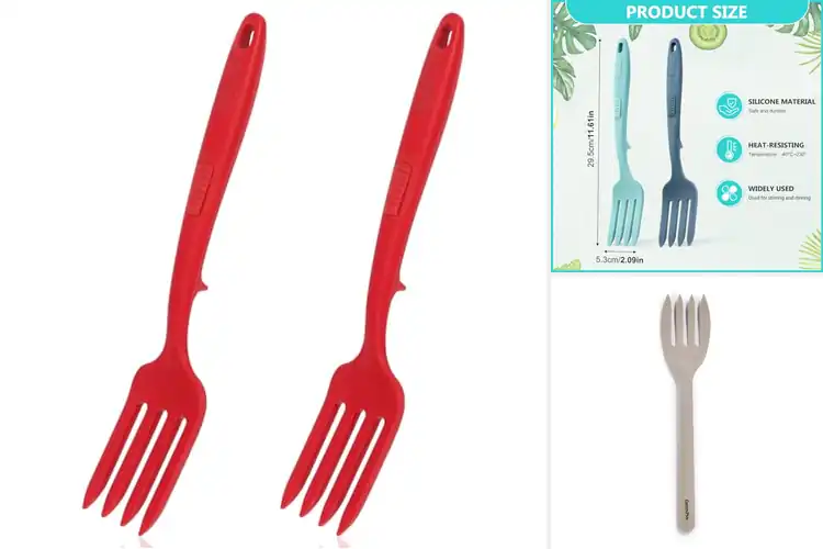 Detailed view of Best Silicone Forks: Top 10 Picks for Easy, Durable Cooking