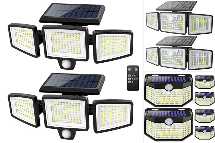 Detailed view of Best Solar Security Lights