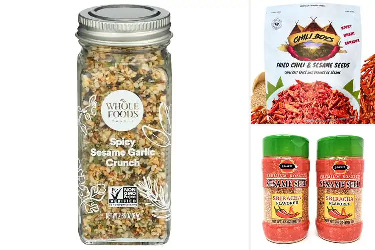 Detailed view of Best Spicy Sesame Toppings