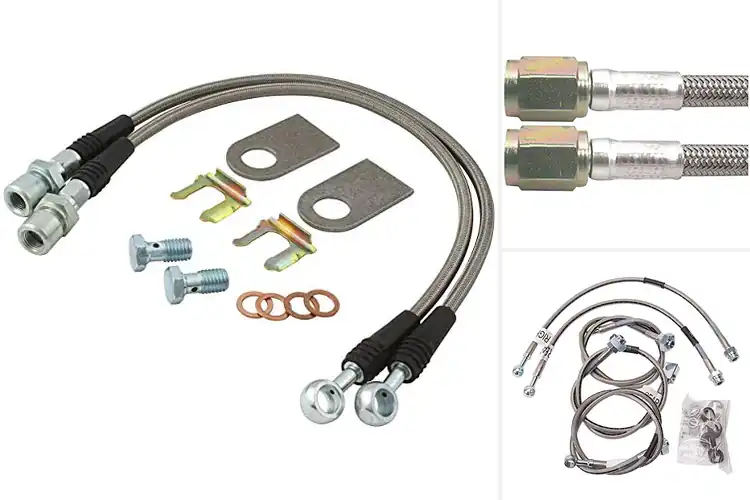 Detailed view of Best Stainless Steel Braided Brake Hoses