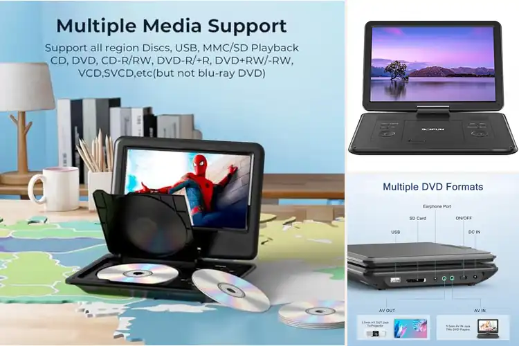 Detailed view of Best Swivel Screen DVD Players
