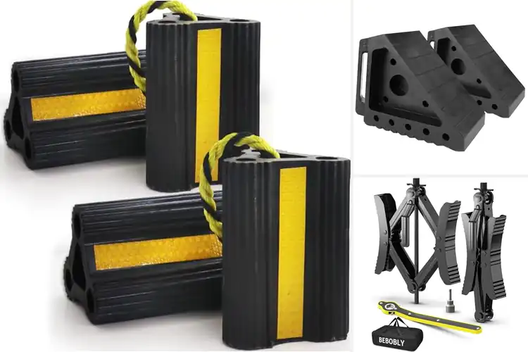 Detailed view of Best Travel Trailer Wheel Chocks