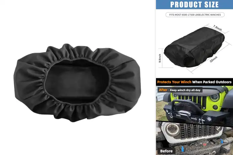 Detailed view of Best Waterproof Winch Covers